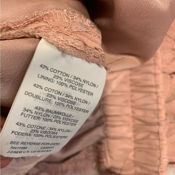 J.Crew Floral Lace Pull On Tall Inseam Dress Pants - Picture 5 of 5